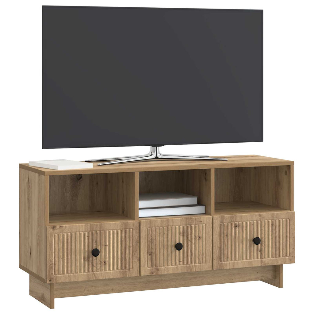 TV-Schränk Artisan-Eiche 102 x 34,5 x 50 cm Holzwerkstoff