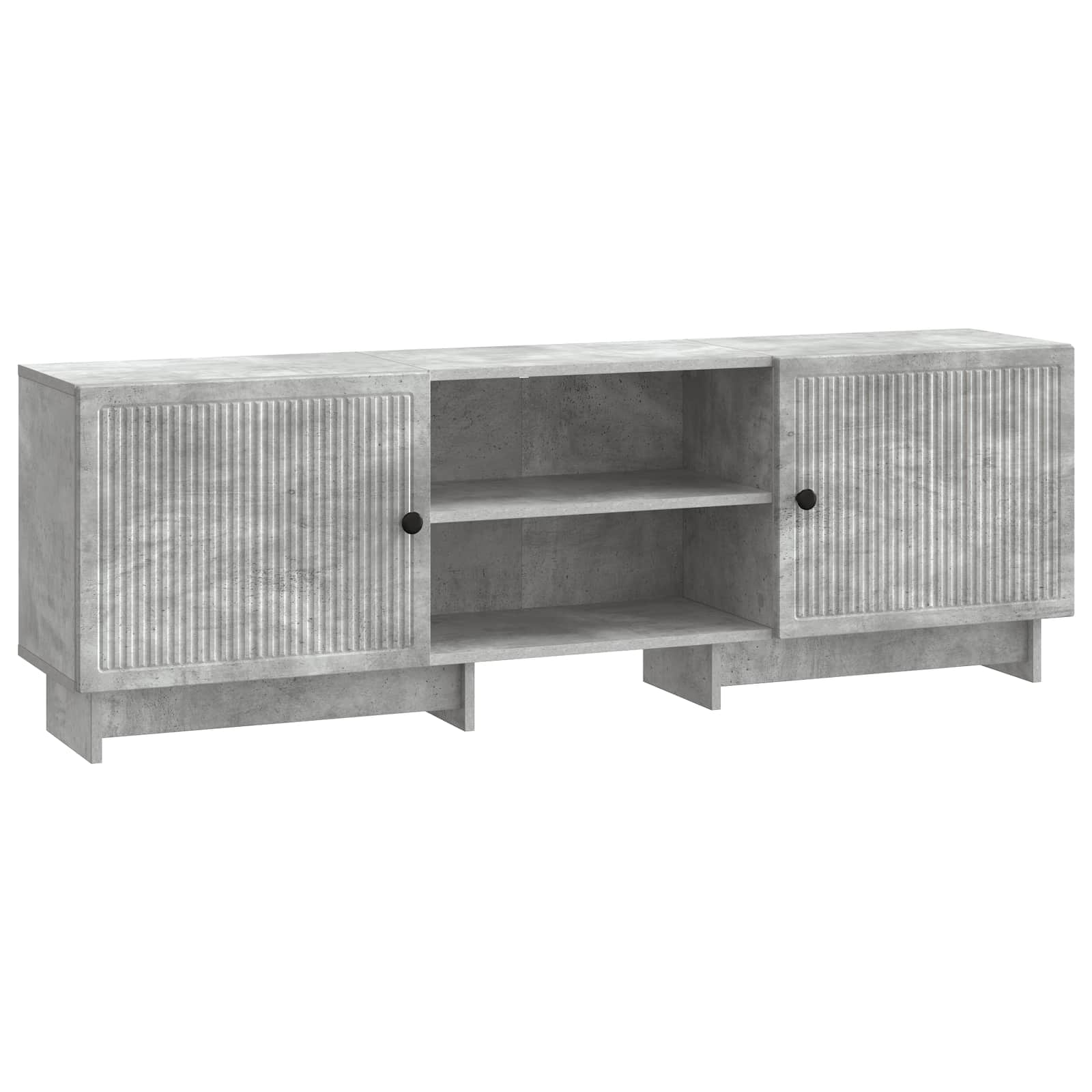 TV-Schränk Betongrau 150 x 31 x 50 cm Holzwerkstoff