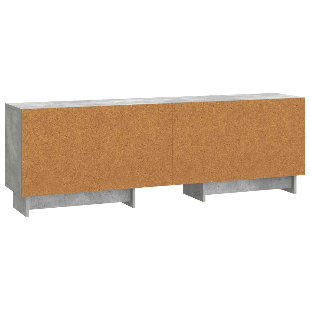 TV-Schränk Betongrau 150 x 31 x 50 cm Holzwerkstoff