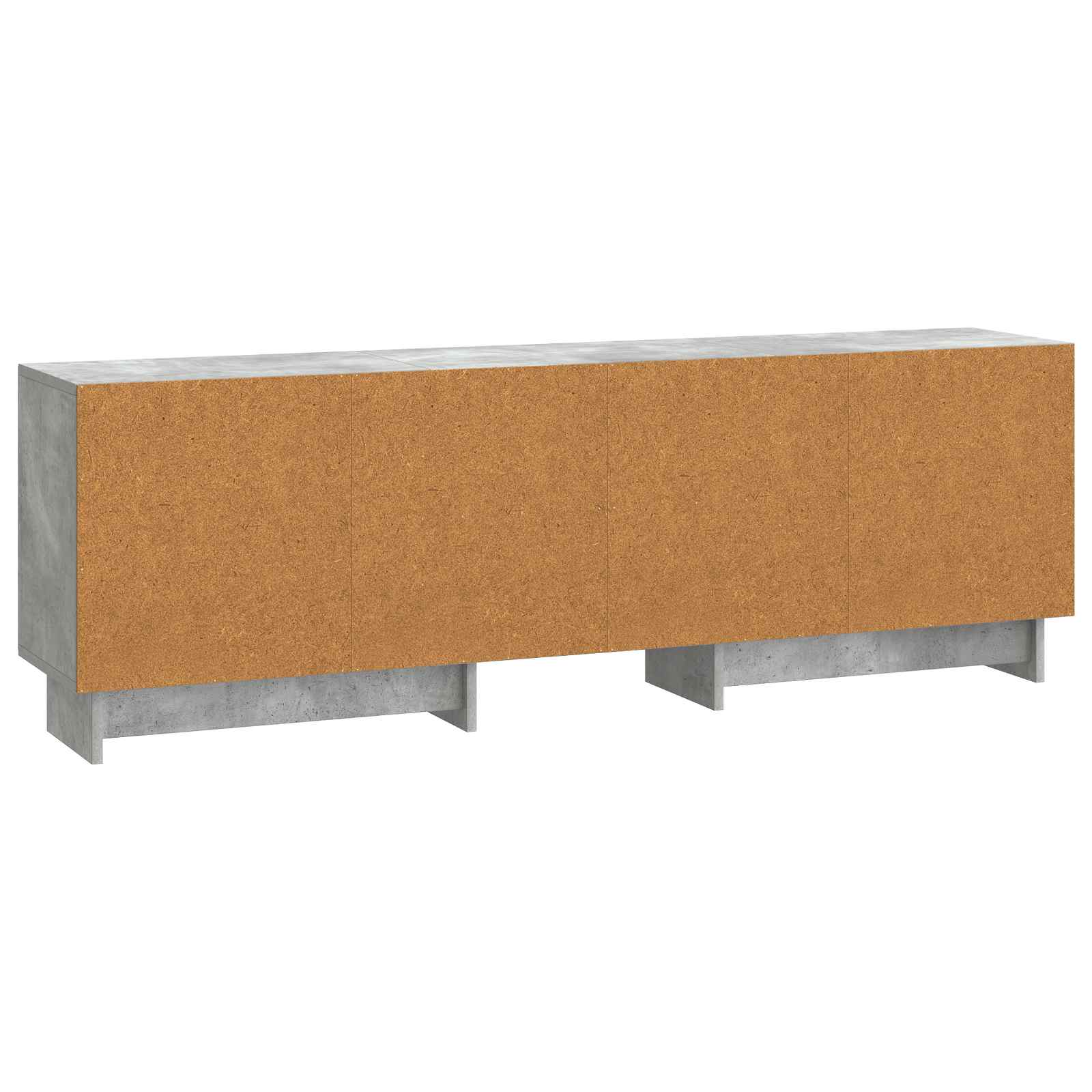 TV-Schränk Betongrau 150 x 31 x 50 cm Holzwerkstoff