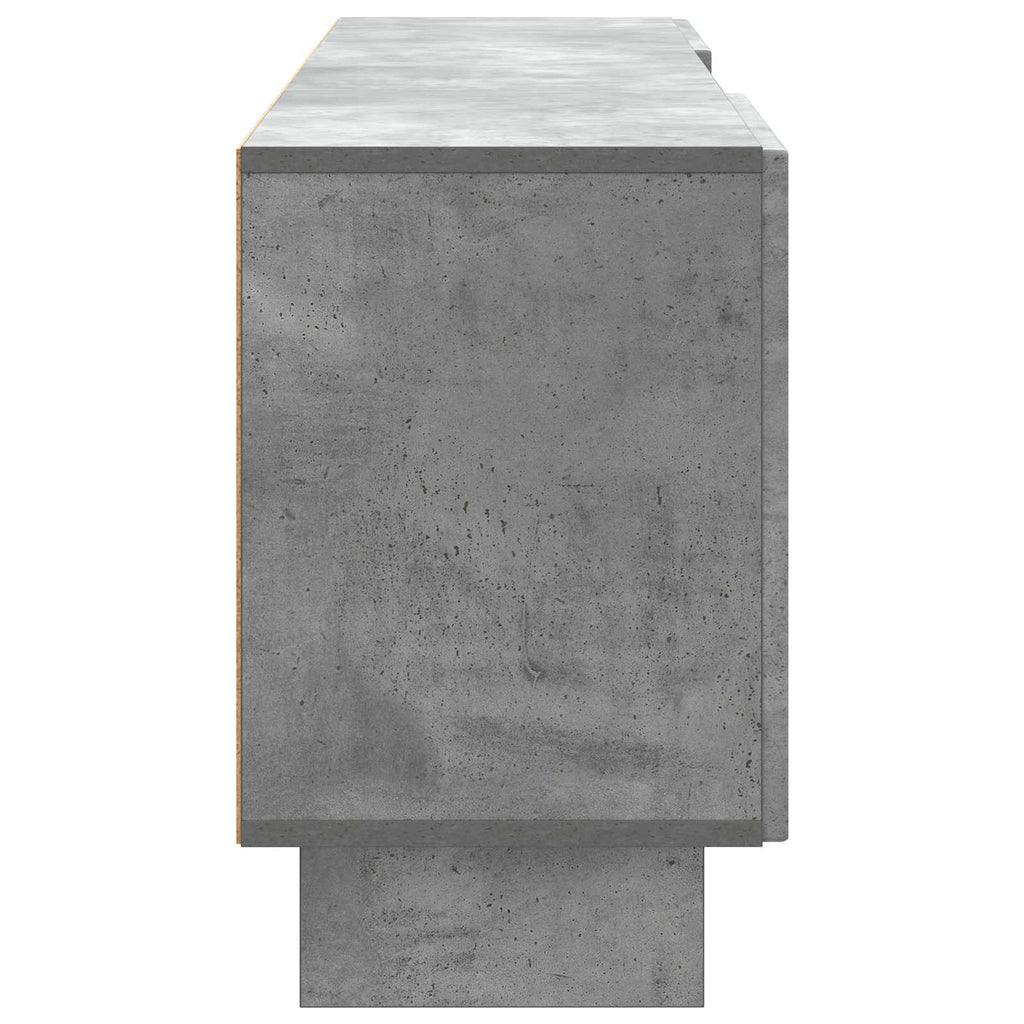 TV-Schränk Betongrau 150 x 31 x 50 cm Holzwerkstoff