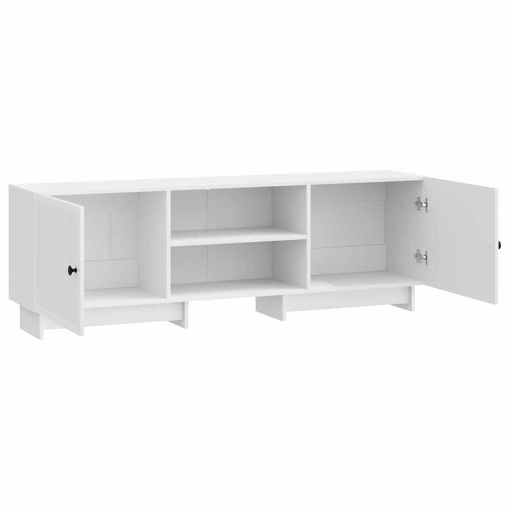 TV-Schränk Hochglanz Weiß 150 x 31 x 50 cm Holzwerkstoff