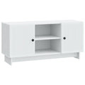 TV-Schränk 102 x 34,5 x 50 cm Weiß Holzwerkstoff