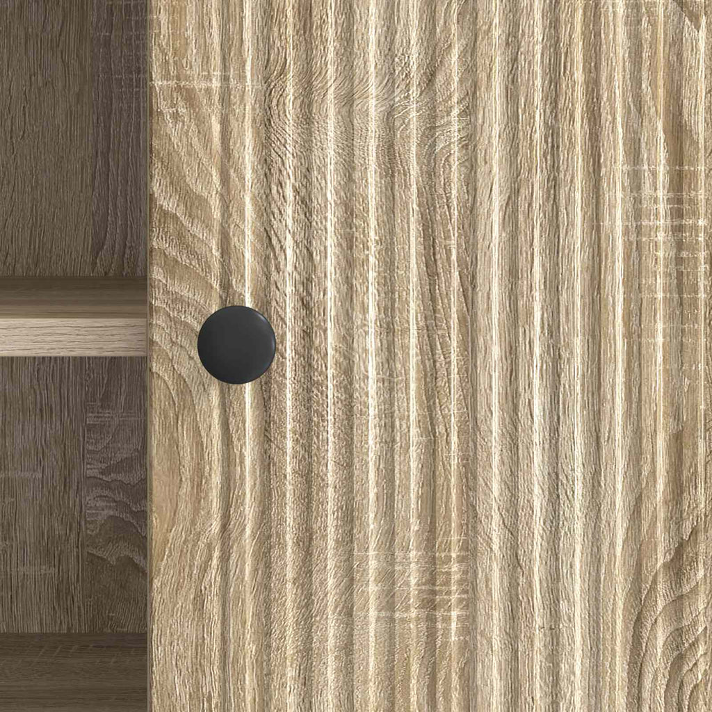 TV-Schränk 102 x 34,5 x 50 cm Sonoma-Eiche Holzwerkstoff