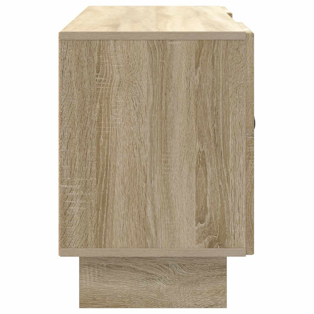 TV-Schränk 102 x 34,5 x 50 cm Sonoma-Eiche Holzwerkstoff