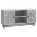 TV-Schränk 102 x 34,5 x 50 cm Betongrau Holzwerkstoff