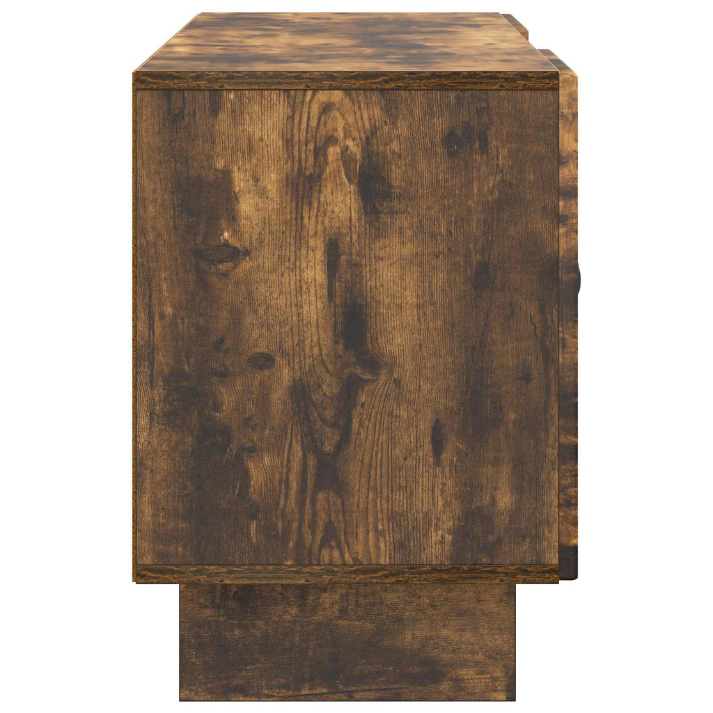 TV-Schränk 102 x 34,5 x 50 cm Geräucherte Eiche Holzwerkstoff