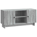 TV-Schränk 102 x 34,5 x 50 cm Grau Sonoma Holzwerkstoff