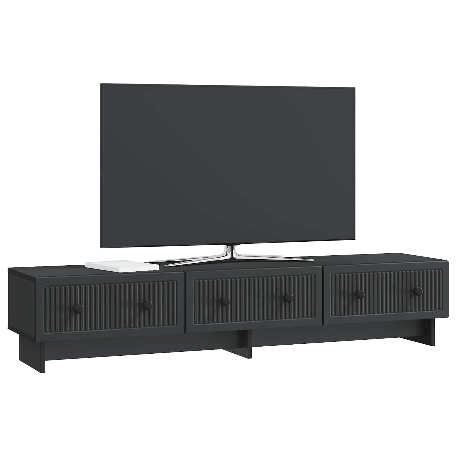 TV-Schränk Schwarz 147 x 34,5 x 30 cm Holzwerkstoff