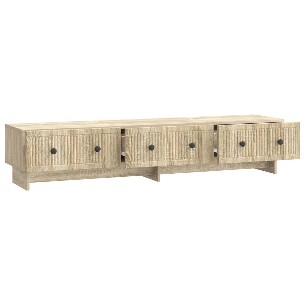 TV-Schränk Sonoma-Eiche 147 x 34,5 x 30 cm Holzwerkstoff