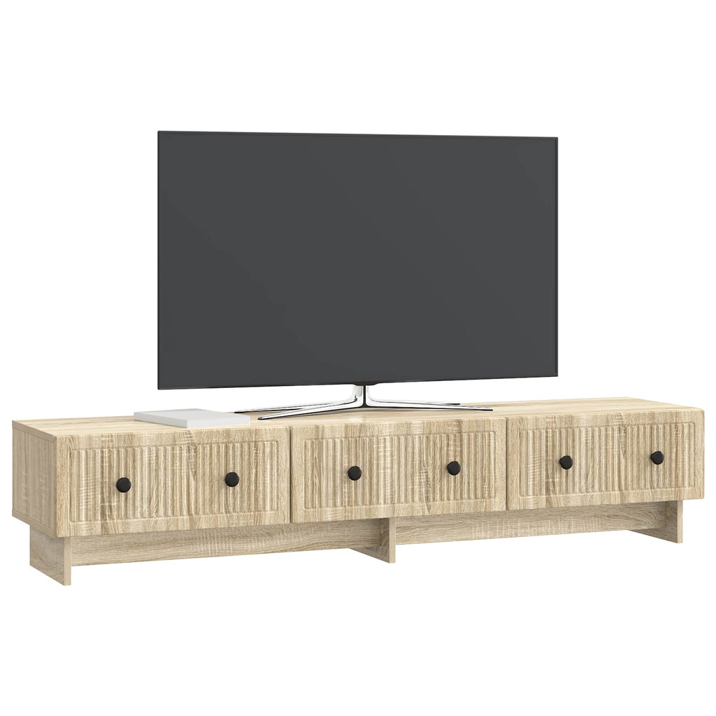 TV-Schränk Sonoma-Eiche 147 x 34,5 x 30 cm Holzwerkstoff