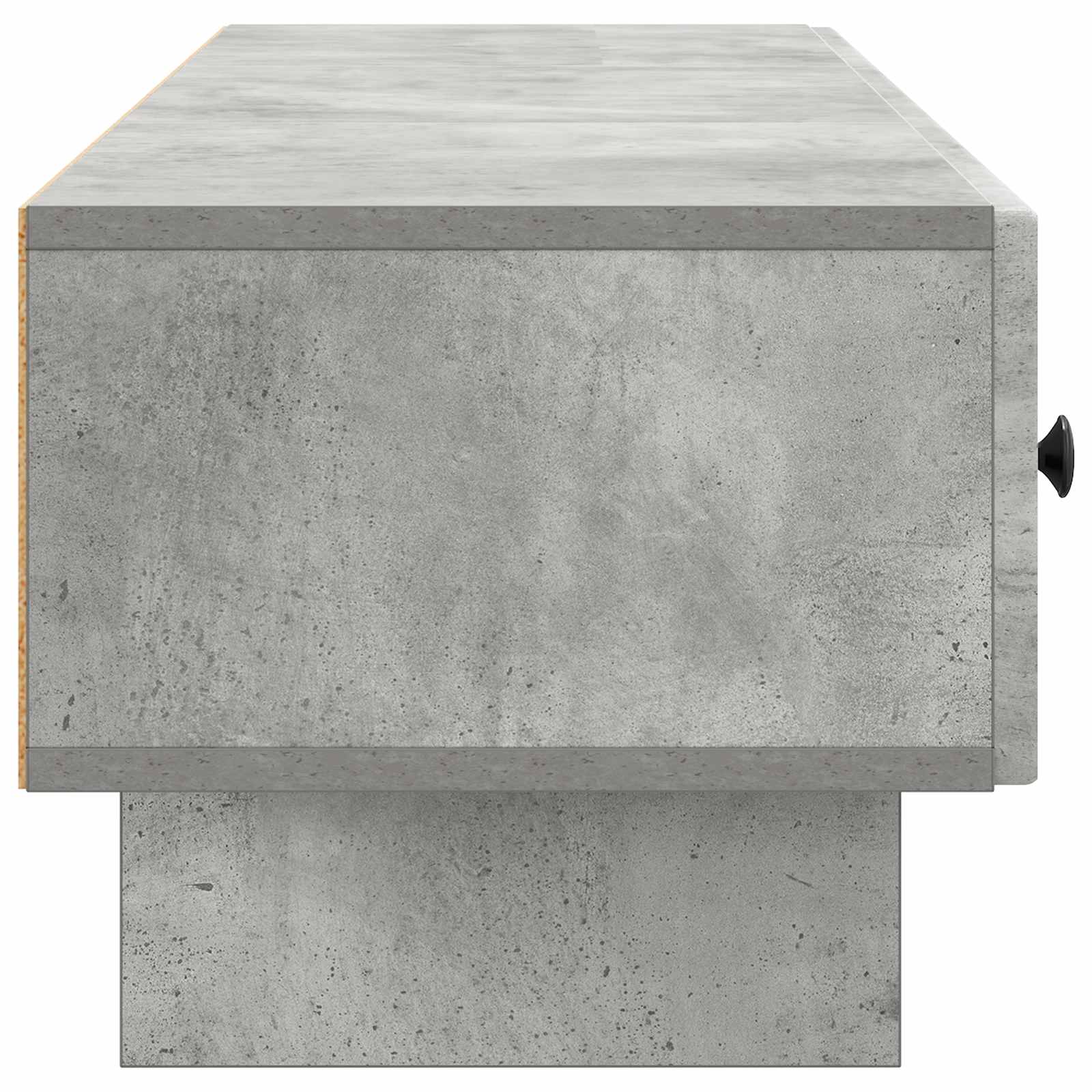 TV-Schränk Betongrau 147 x 34,5 x 30 cm Holzwerkstoff