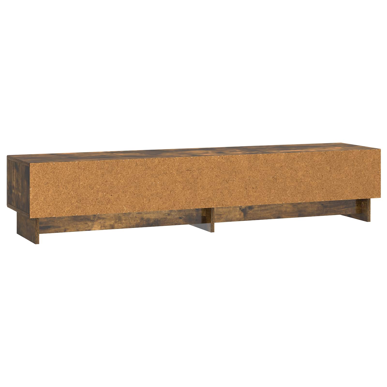 TV-Schränk Geräucherte Eiche 147 x 34,5 x 30 cm Holzwerkstoff