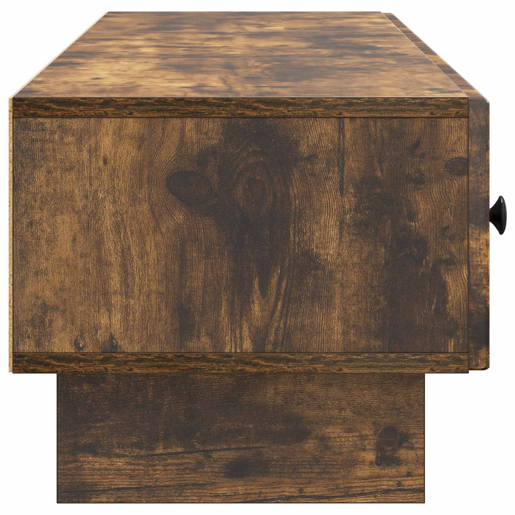 TV-Schränk Geräucherte Eiche 147 x 34,5 x 30 cm Holzwerkstoff