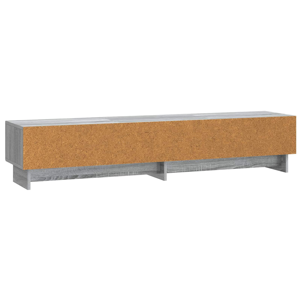 TV-Schränk Graues Sonoma 147 x 34,5 x 30 cm Holzwerkstoff