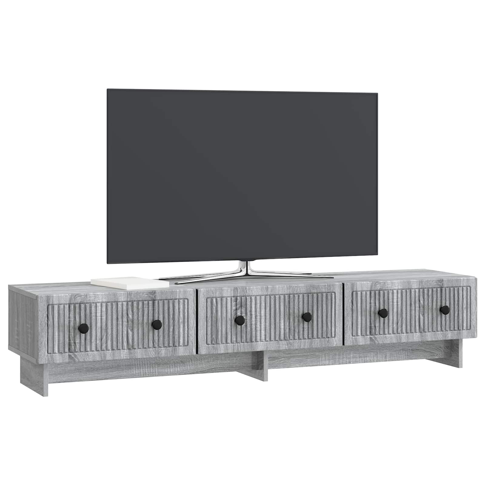 TV-Schränk Graues Sonoma 147 x 34,5 x 30 cm Holzwerkstoff