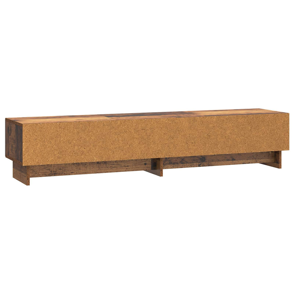 TV-Schränk Altholz 147 x 34,5 x 30 cm Holzwerkstoff