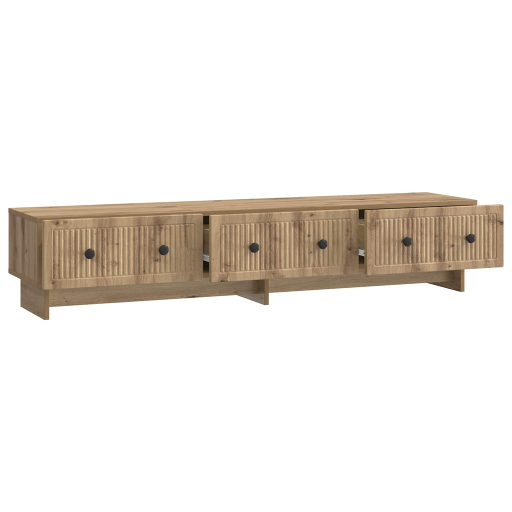 TV-Schränk Artisan-Eiche 147 x 34,5 x 30 cm Holzwerkstoff