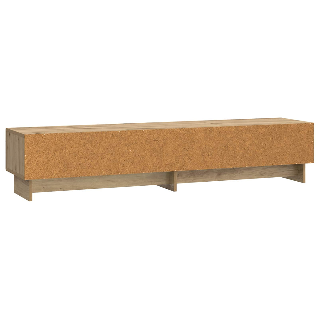 TV-Schränk Artisan-Eiche 147 x 34,5 x 30 cm Holzwerkstoff