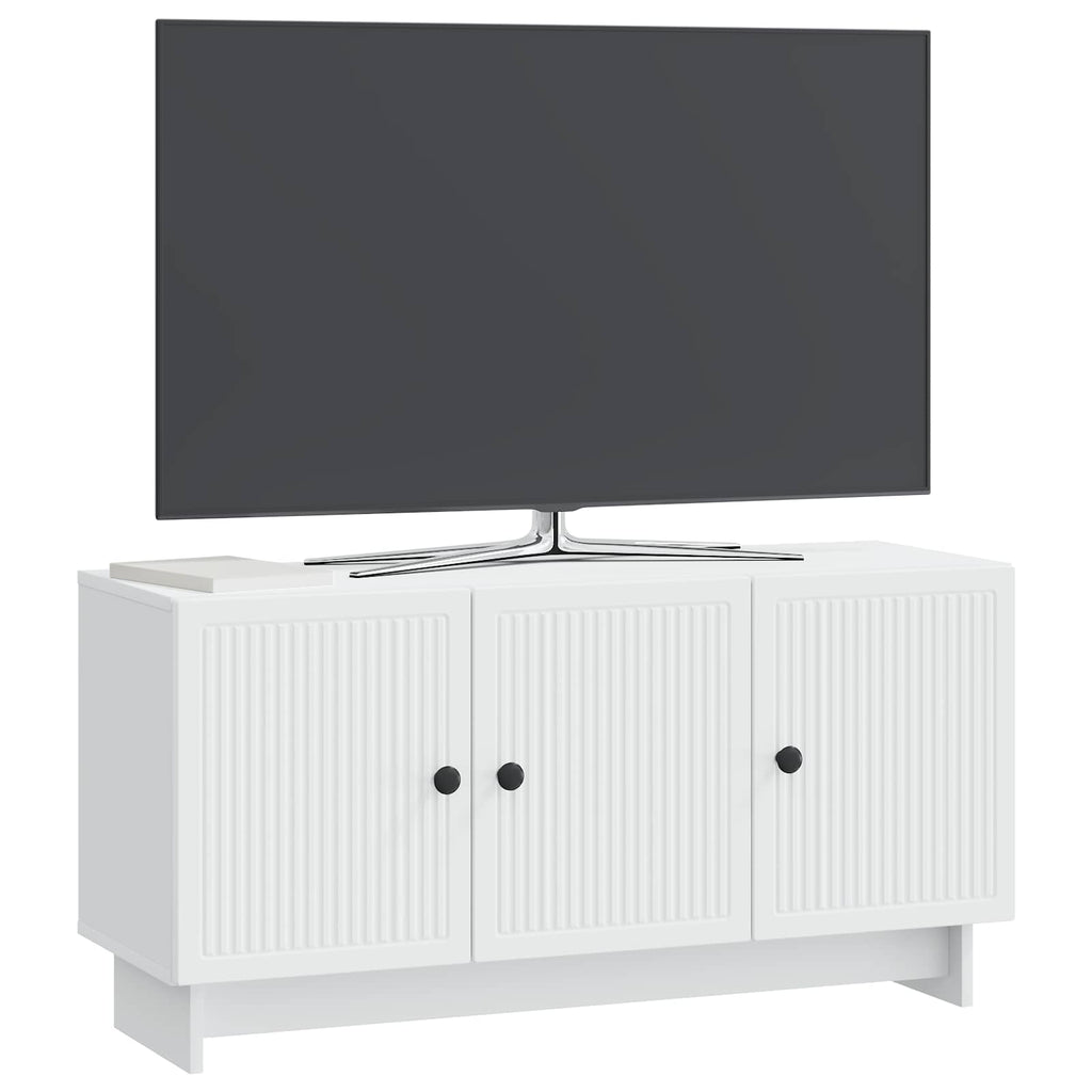 TV-Schränk Weiß 99 x 34,5 x 50 cm Holzwerkstoff