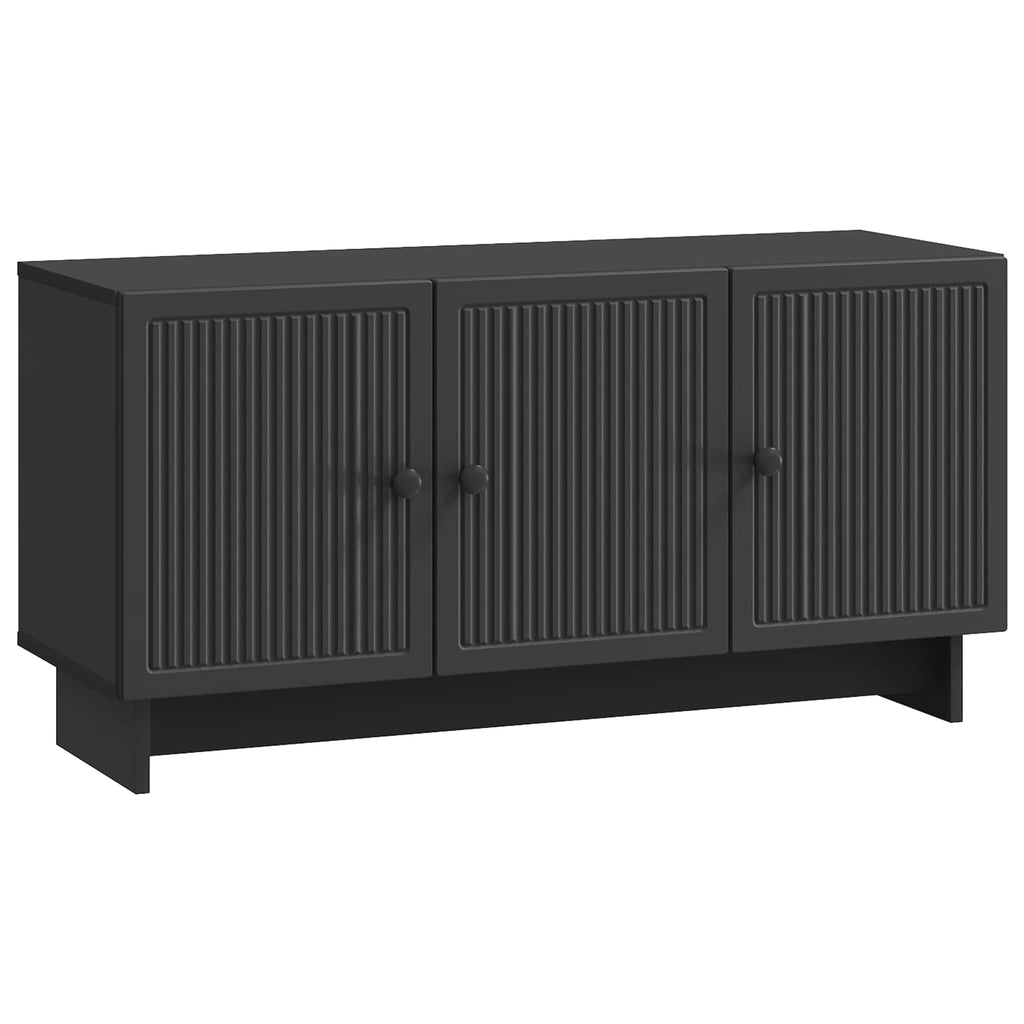 TV-Schränk Schwarz 99 x 34,5 x 50 cm Holzwerkstoff