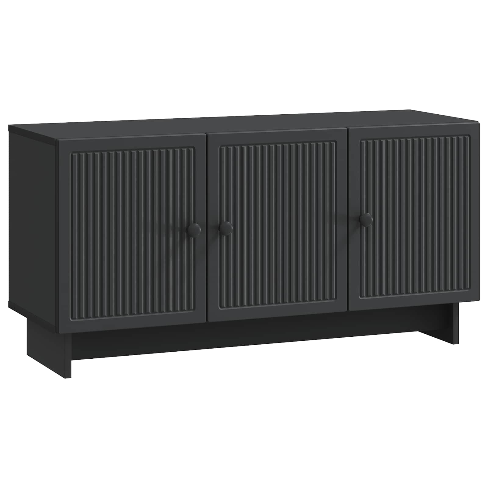 TV-Schränk Schwarz 99 x 34,5 x 50 cm Holzwerkstoff