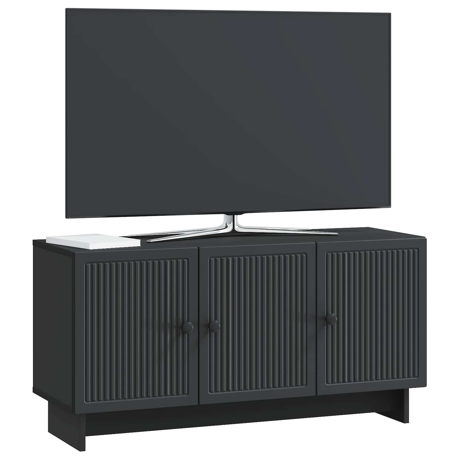 TV-Schränk Schwarz 99 x 34,5 x 50 cm Holzwerkstoff