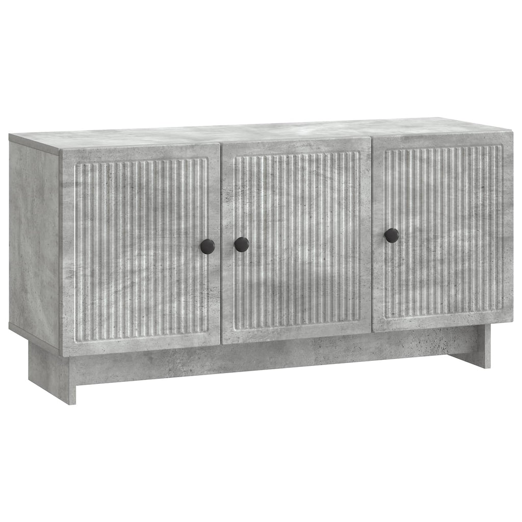 TV-Schränk Betongrau 99 x 34,5 x 50 cm Holzwerkstoff