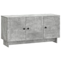 TV-Schränk Betongrau 99 x 34,5 x 50 cm Holzwerkstoff