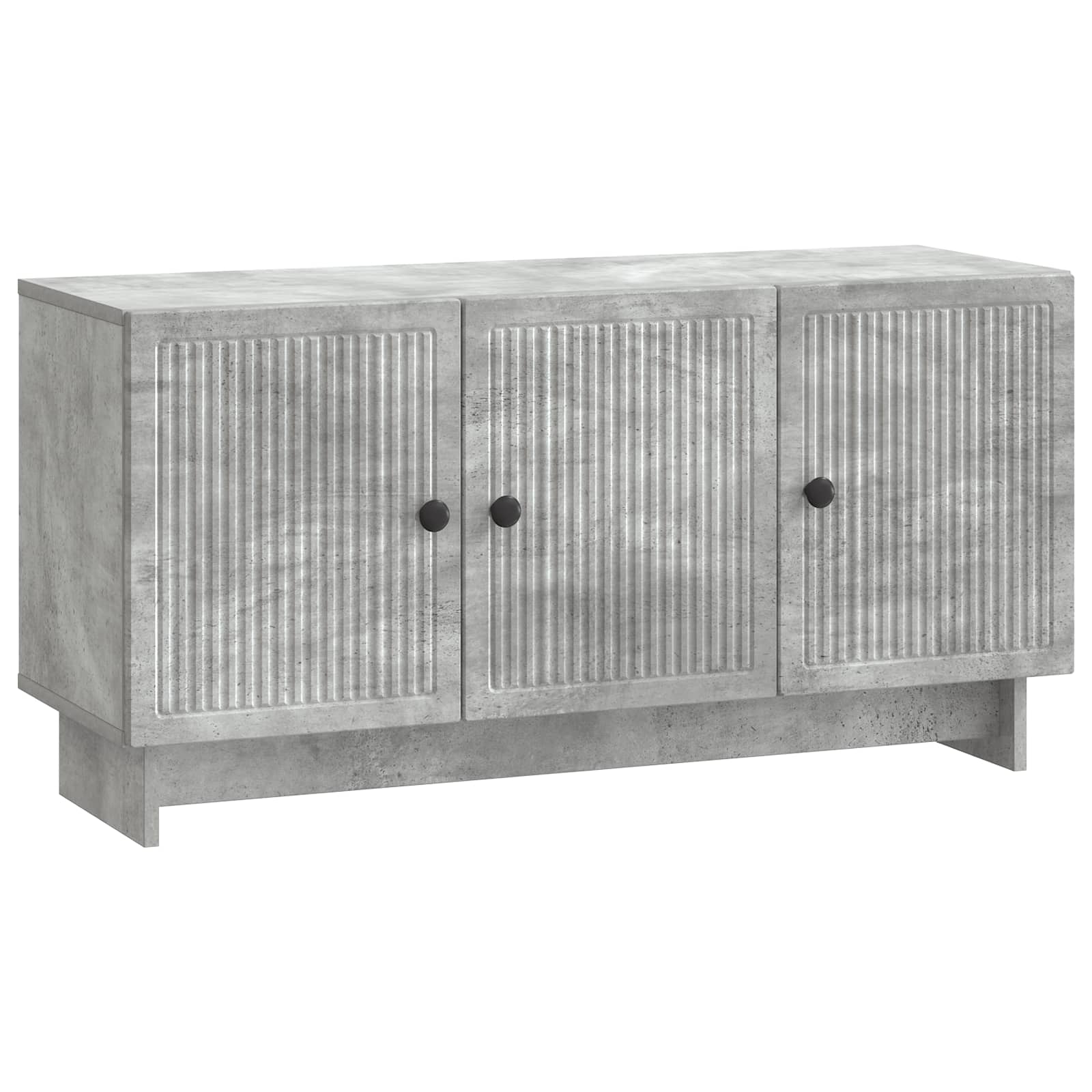 TV-Schränk Betongrau 99 x 34,5 x 50 cm Holzwerkstoff