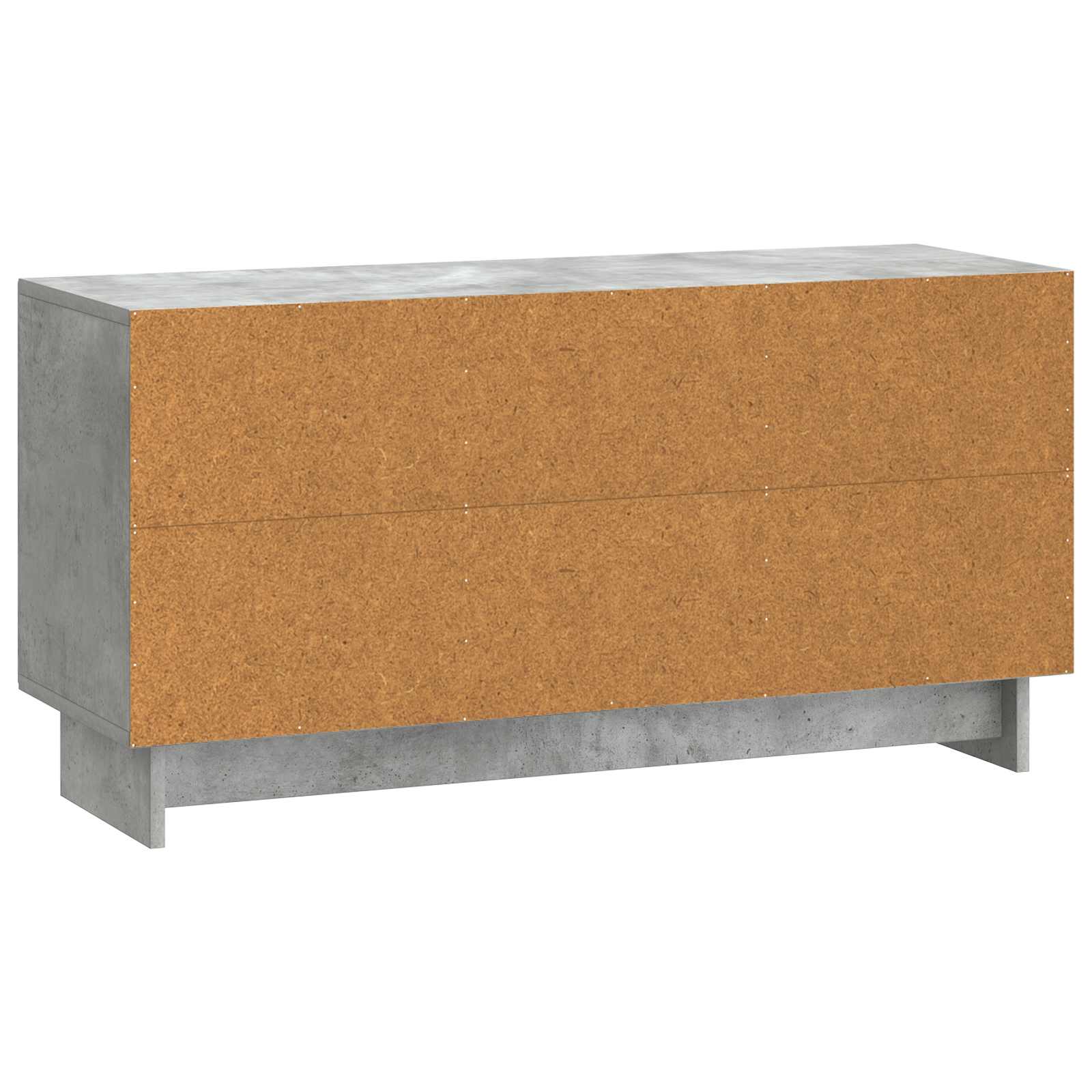 TV-Schränk Betongrau 99 x 34,5 x 50 cm Holzwerkstoff