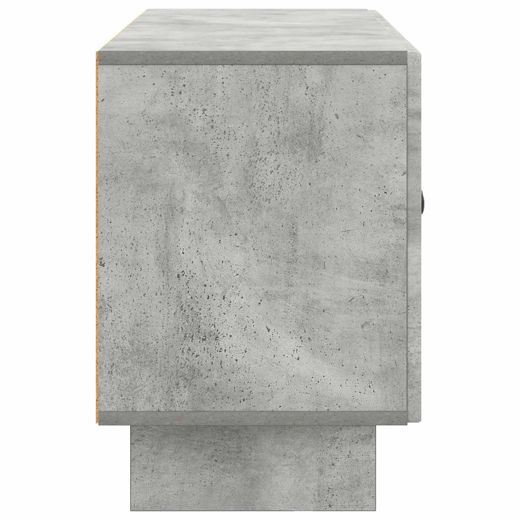 TV-Schränk Betongrau 99 x 34,5 x 50 cm Holzwerkstoff