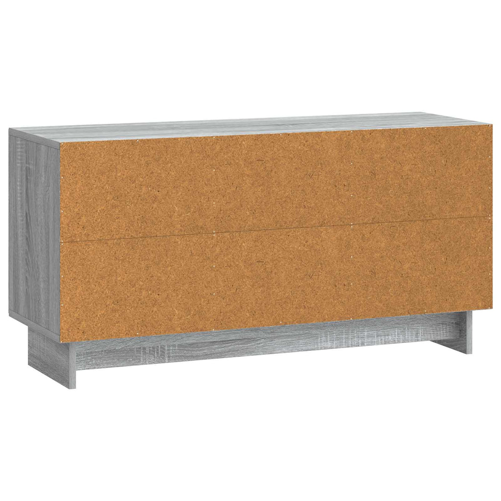 TV-Schränk Graues Sonoma 99 x 34,5 x 50 cm Holzwerkstoff