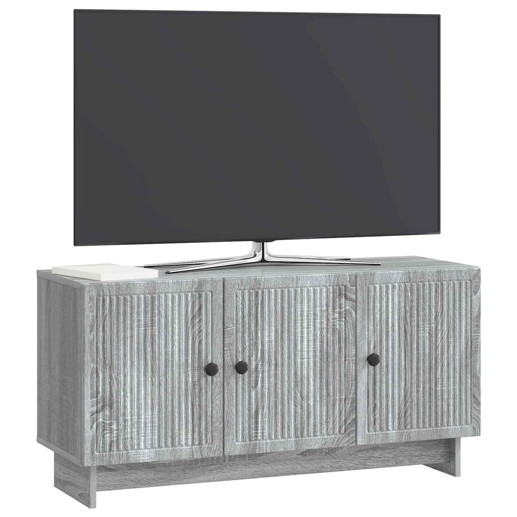 TV-Schränk Graues Sonoma 99 x 34,5 x 50 cm Holzwerkstoff
