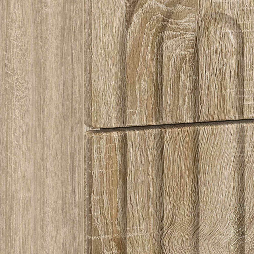 Nachttisch 2 pcs Sonoma-Eiche 43 x 34,5 x 48 cm Holzwerkstoff
