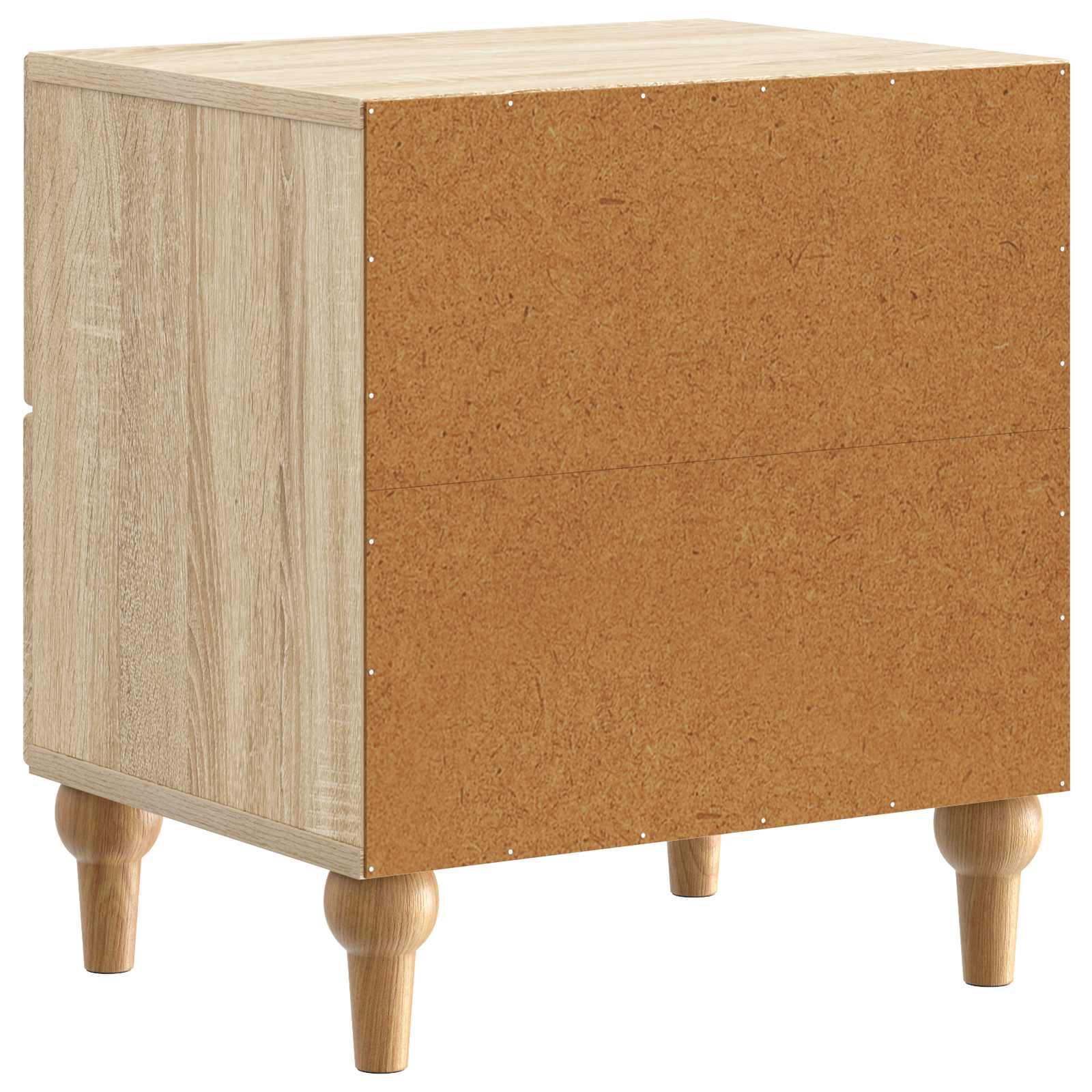 Nachttisch 2 pcs Sonoma-Eiche 43 x 34,5 x 48 cm Holzwerkstoff