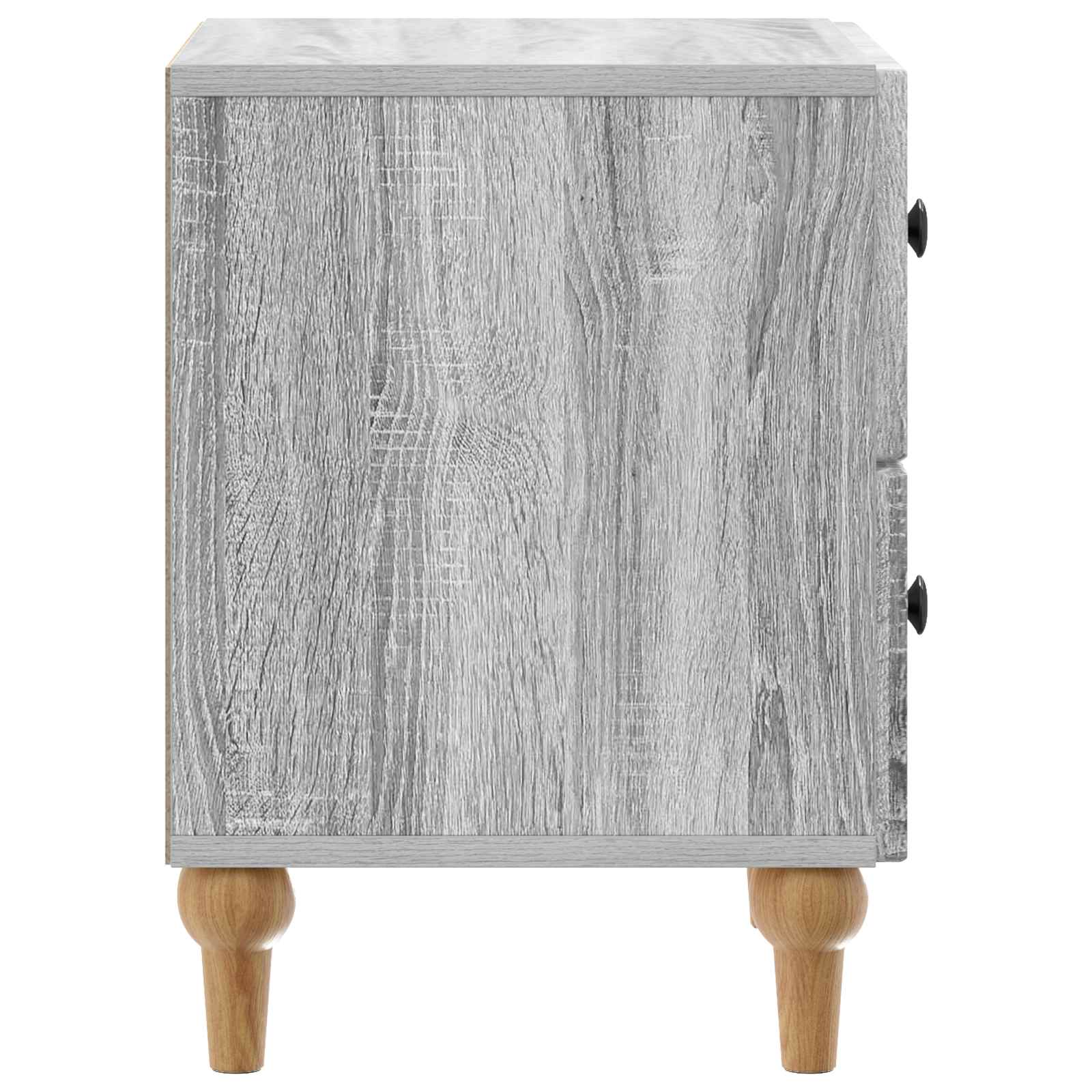 Nachttisch 2 pcs Graues Sonoma 43 x 34,5 x 48 cm Holzwerkstoff