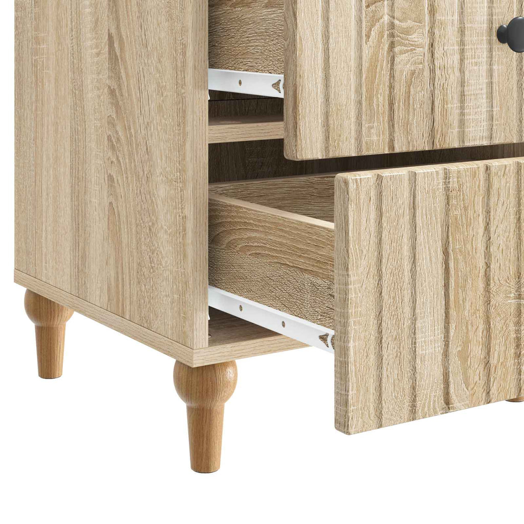 Nachttisch Sonoma-Eiche 43x 41 x 66,5 cm Holzwerkstoff