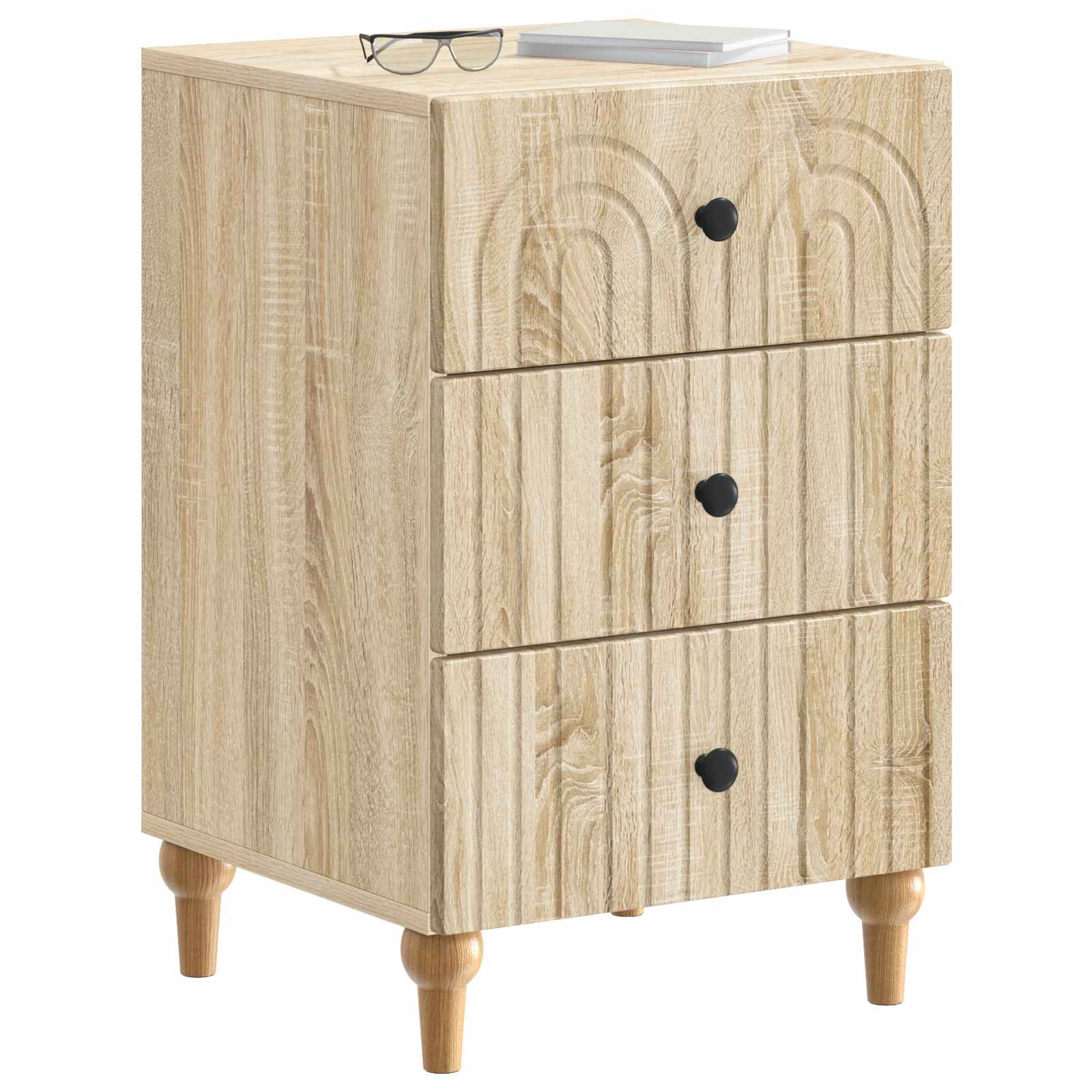 Nachttisch Sonoma-Eiche 43x 41 x 66,5 cm Holzwerkstoff