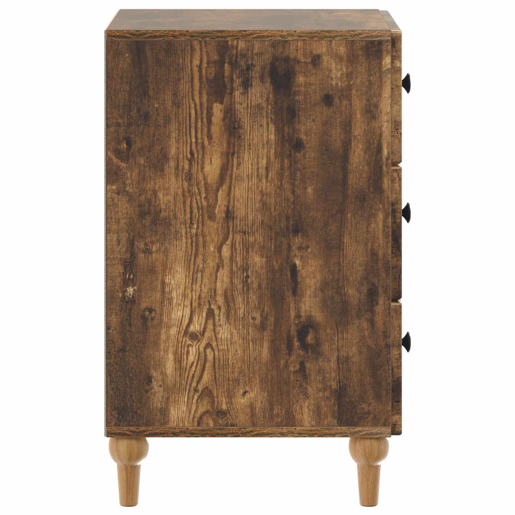 Nachttisch Geräucherte Eiche 43x 41 x 66,5 cm Holzwerkstoff