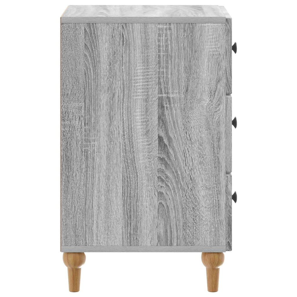 Nachttisch Graues Sonoma 43x 41 x 66,5 cm Holzwerkstoff