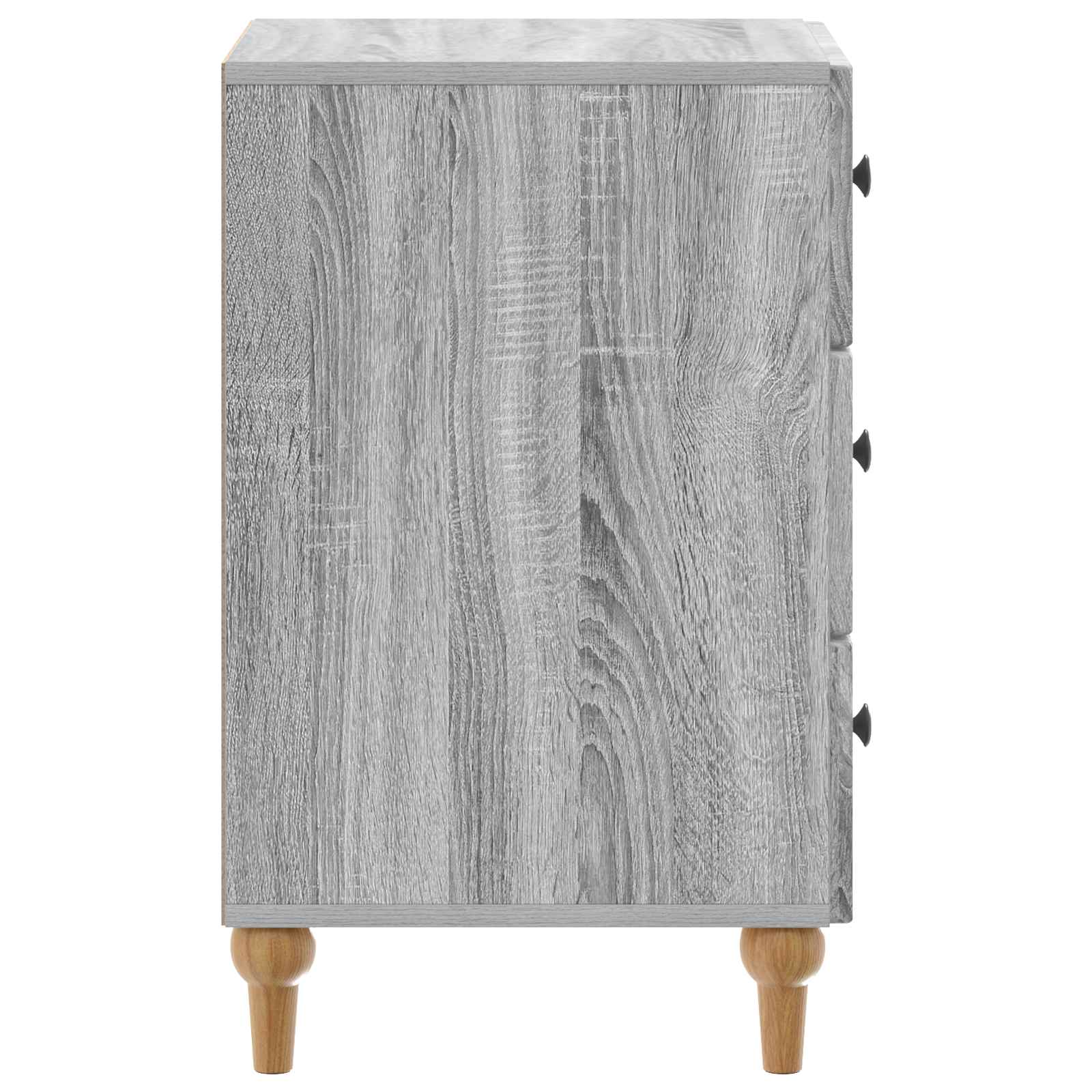 Nachttisch Graues Sonoma 43x 41 x 66,5 cm Holzwerkstoff