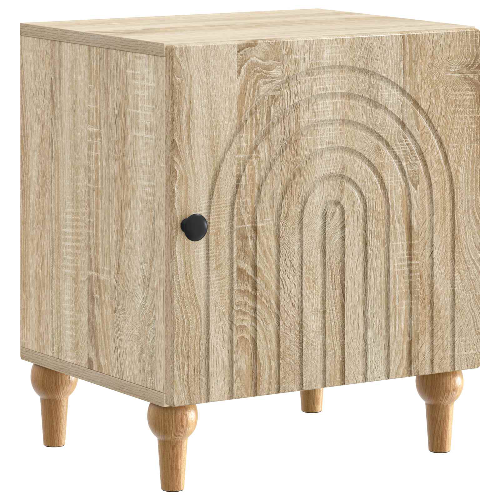 Nachttisch 2 pcs Sonoma-Eiche 43 x 34,5 x 50 cm Holzwerkstoff