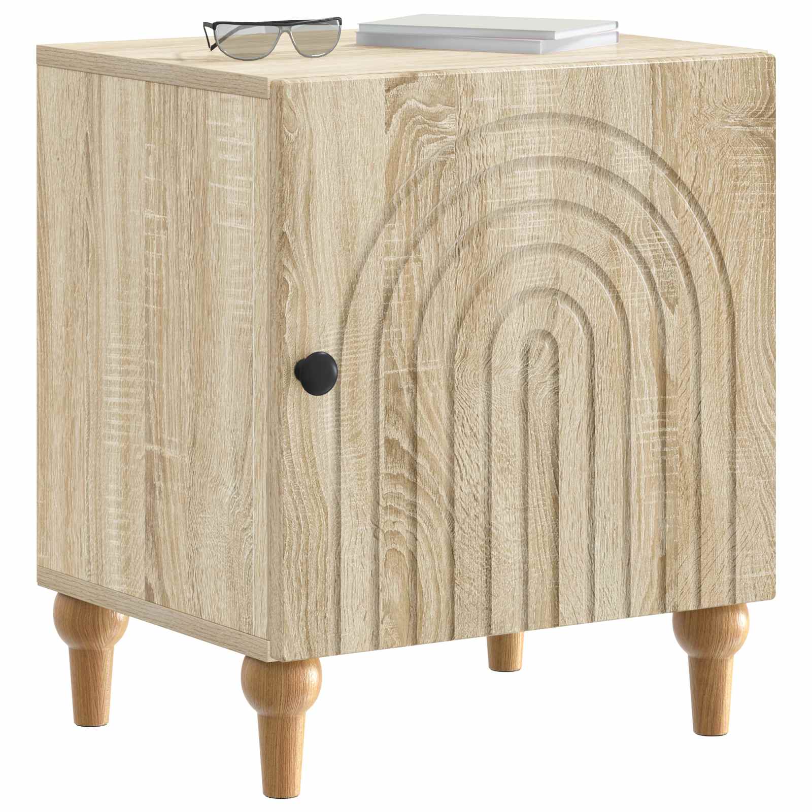 Nachttisch 2 pcs Sonoma-Eiche 43 x 34,5 x 50 cm Holzwerkstoff