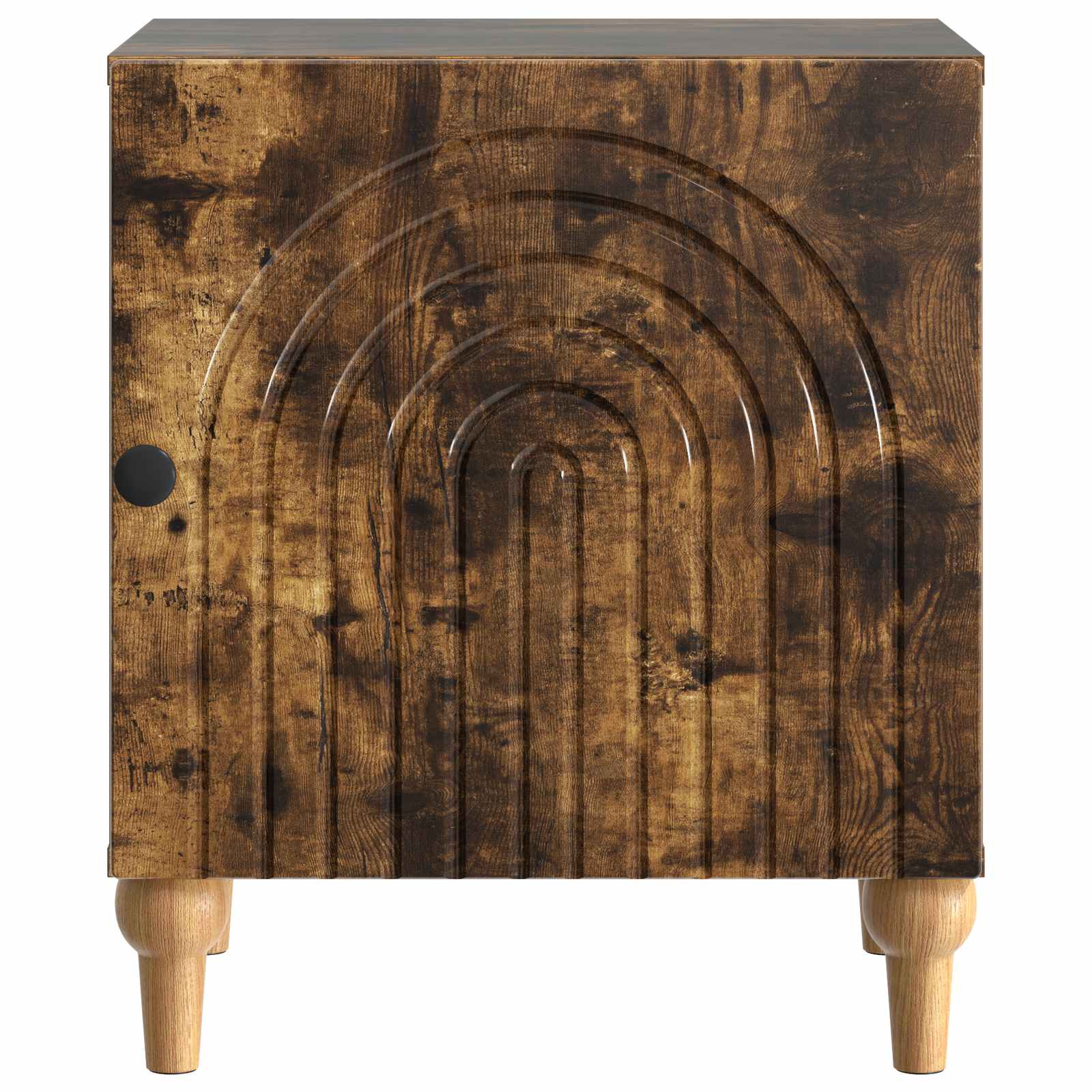 Nachttisch 2 pcs Geräucherte Eiche 43 x 34,5 x 50 cm