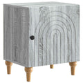 Nachttisch Graues Sonoma 43 x 34,5 x 50 cm Holzwerkstoff