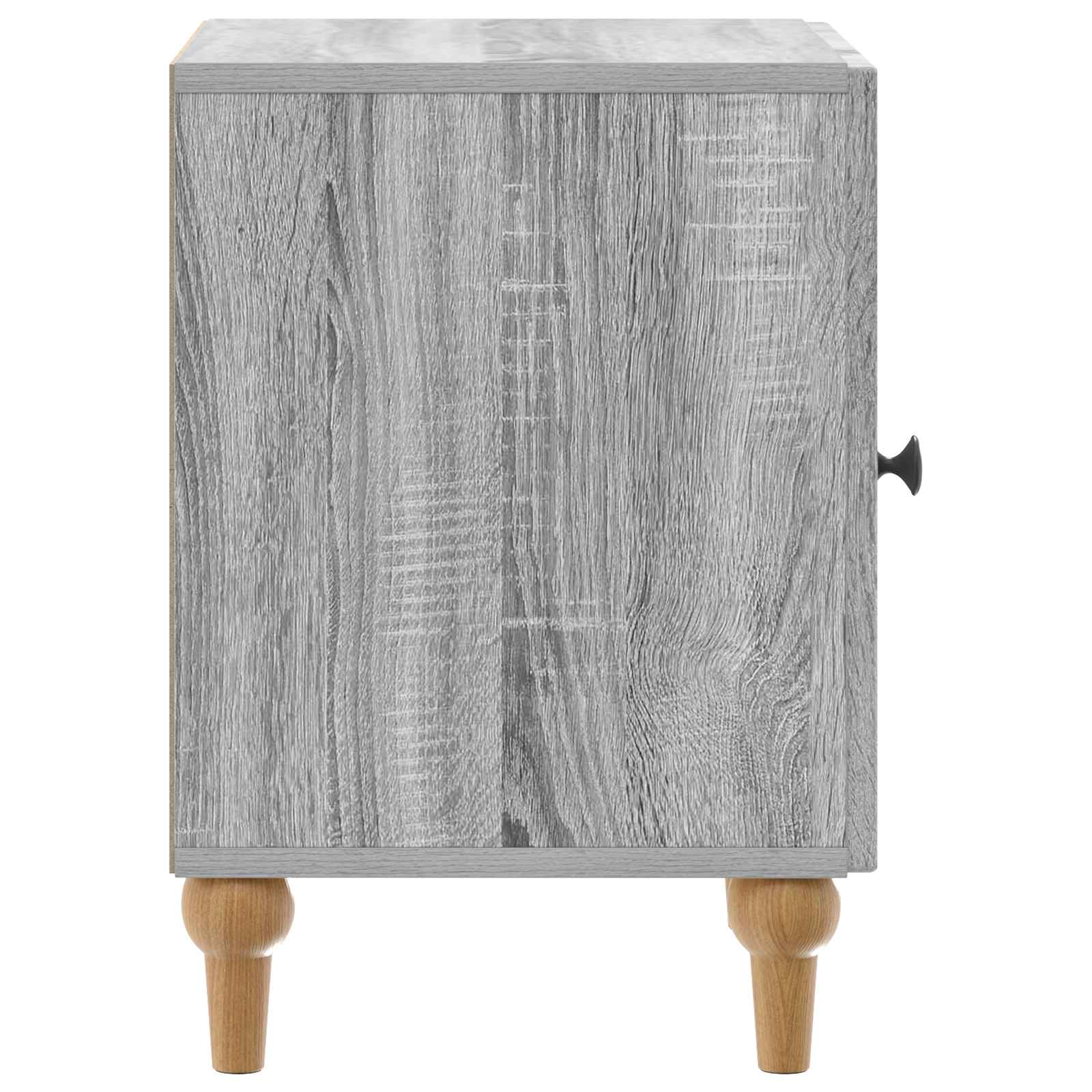 Nachttisch Graues Sonoma 43 x 34,5 x 50 cm Holzwerkstoff
