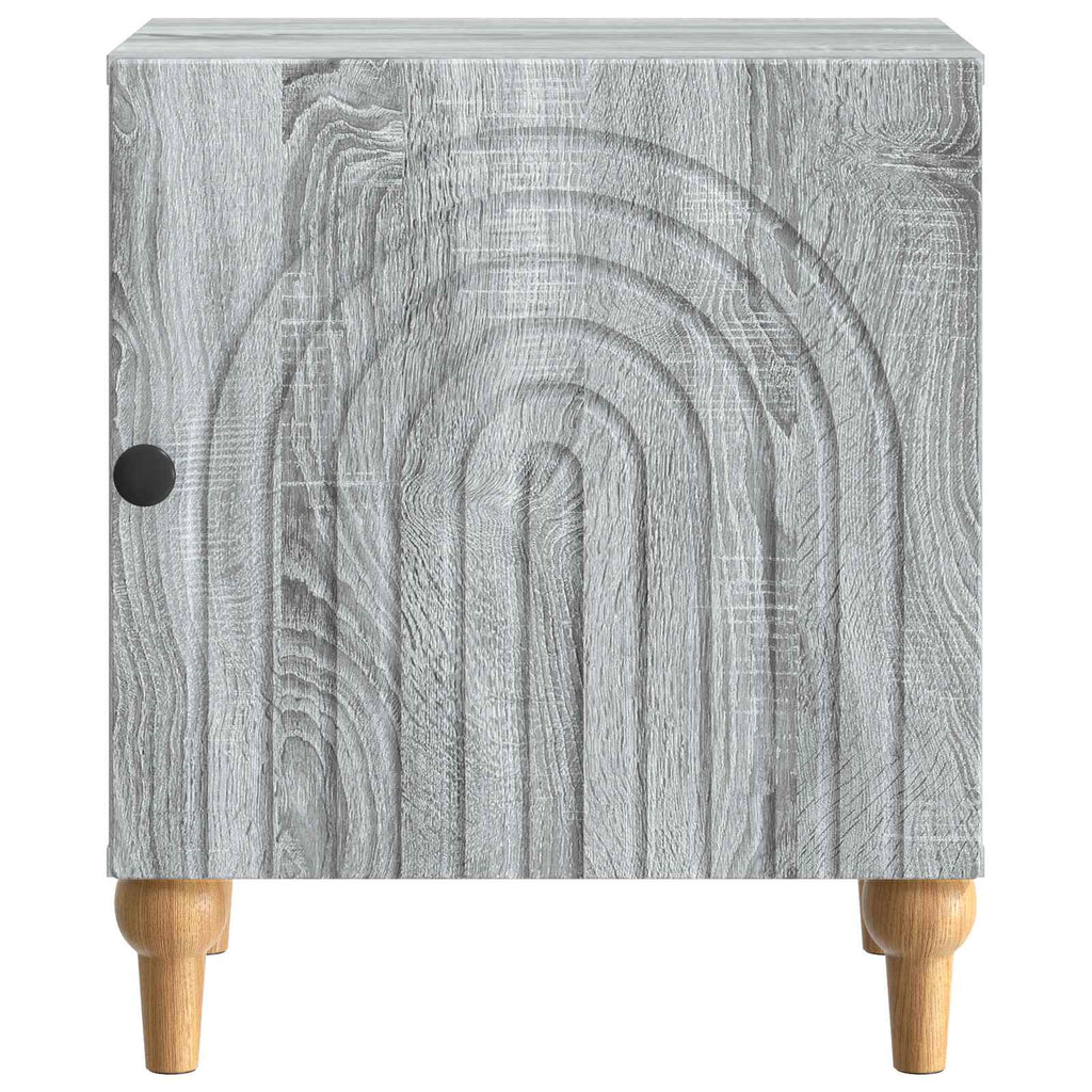 Nachttisch 2 pcs Graues Sonoma 43 x 34,5 x 50 cm Holzwerkstoff