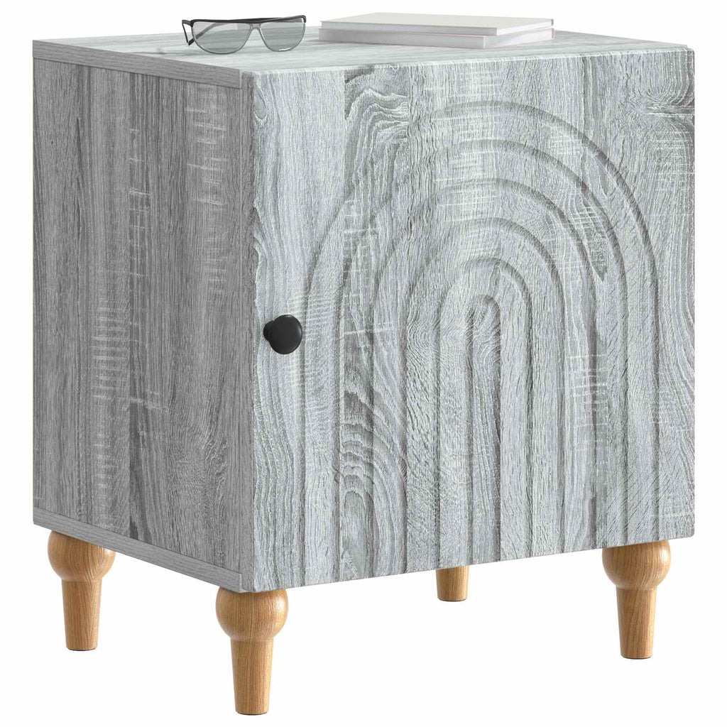 Nachttisch 2 pcs Graues Sonoma 43 x 34,5 x 50 cm Holzwerkstoff