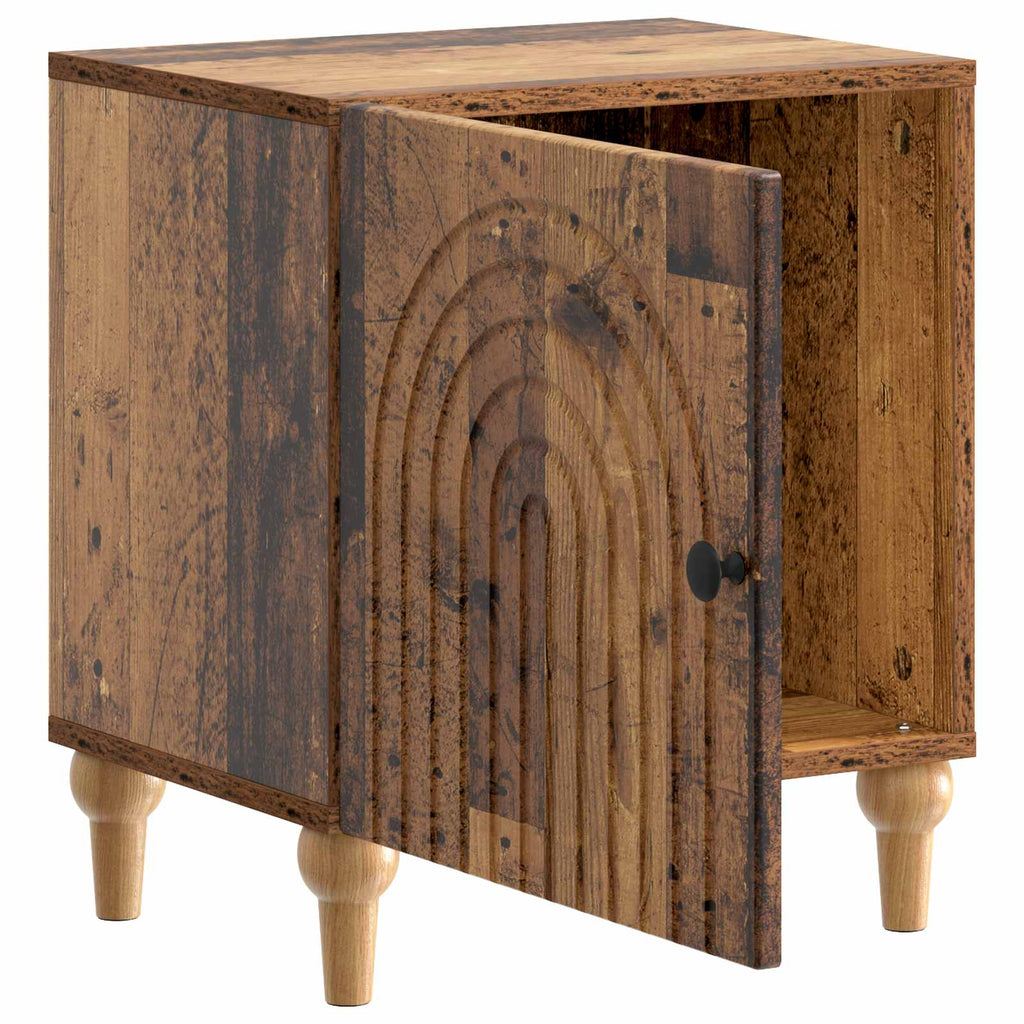 Nachttisch Altholz 43 x 34,5 x 50 cm Holzwerkstoff